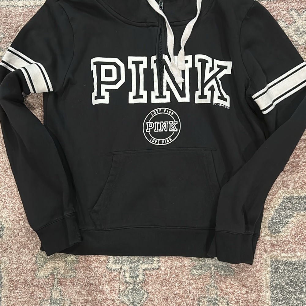 PINK Victoria's Secret Black Hoodie